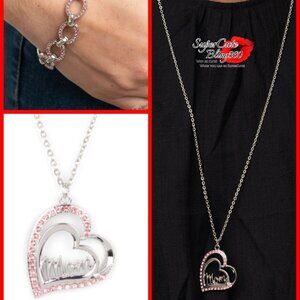 A Mothers Heart - 2pc Set - Pink